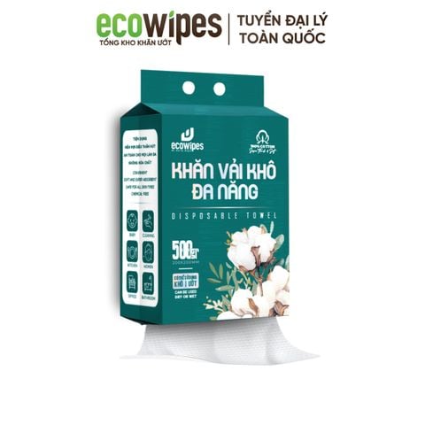  Khăn Mặt Khô Đa Năng EcoWipes 